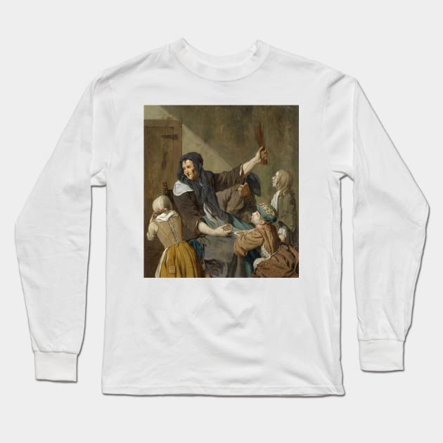 The lesson - Jan Josef Horemans the Elder Long Sleeve T-Shirt by themasters